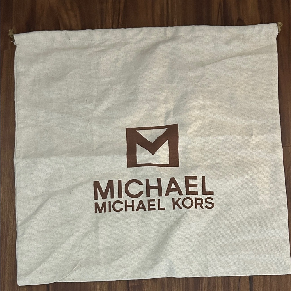 Michael Kors Cream and Brown Men's Bag